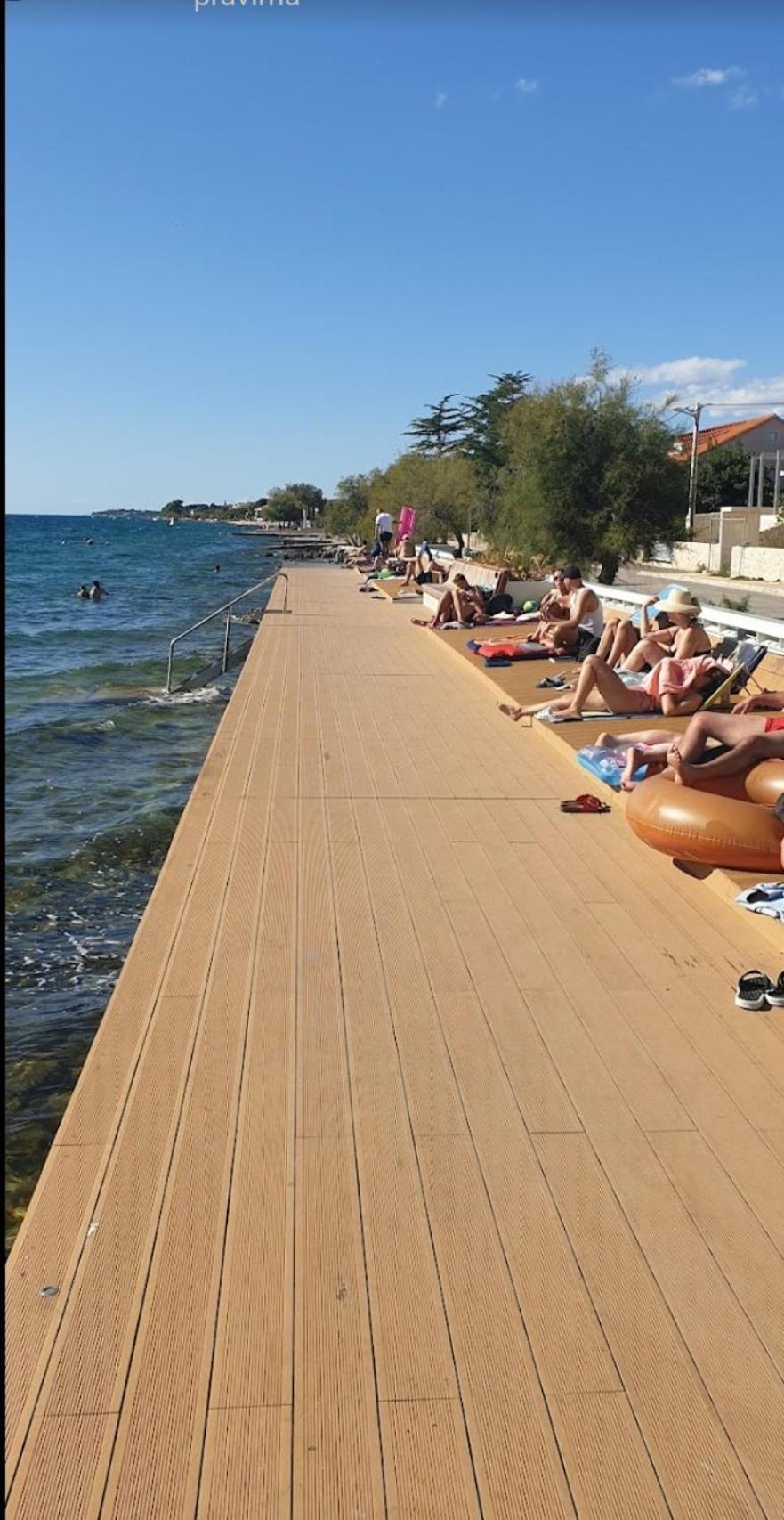 Apartment Milin By The Sea-Zadar-Diklo Exteriör bild
