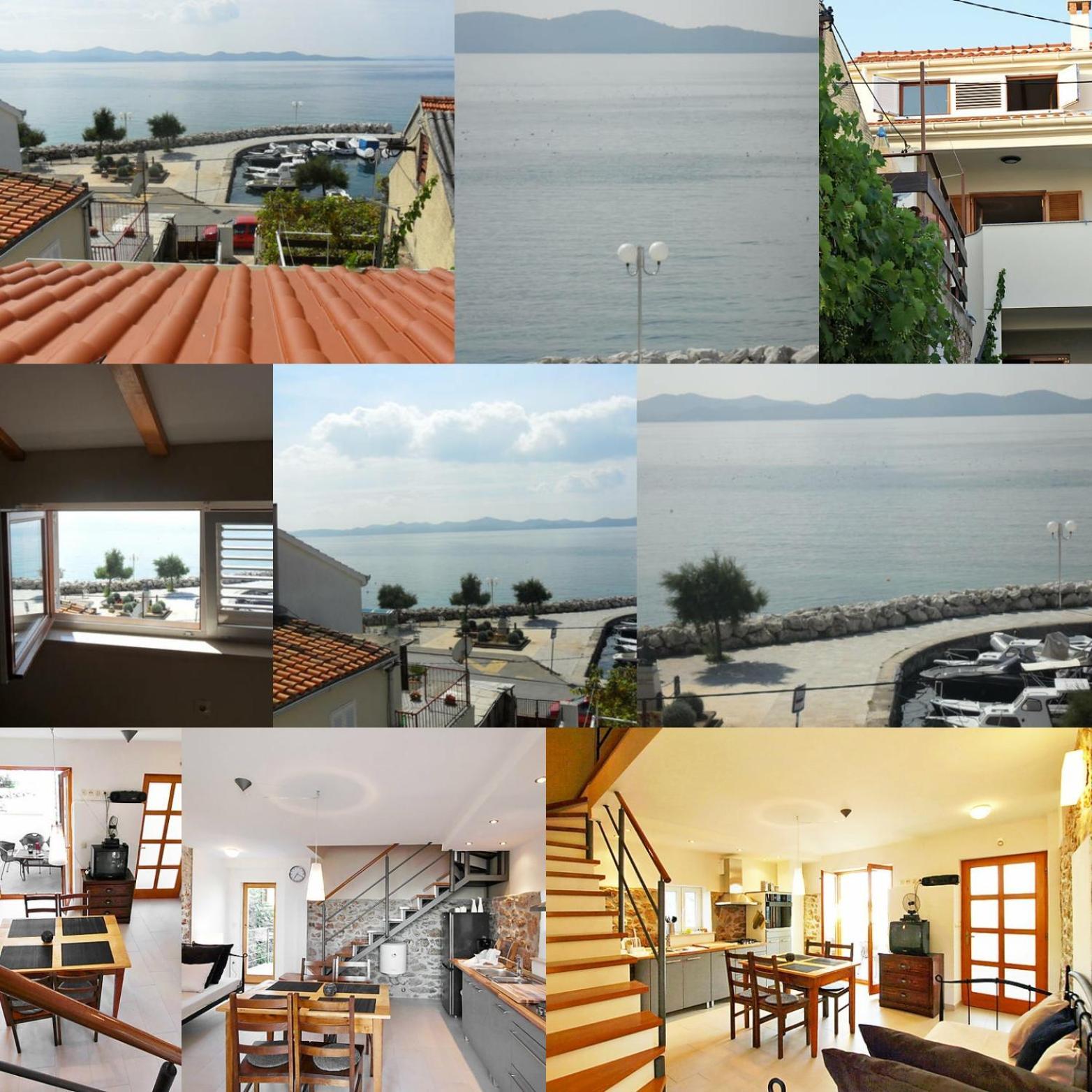 Apartment Milin By The Sea-Zadar-Diklo Exteriör bild